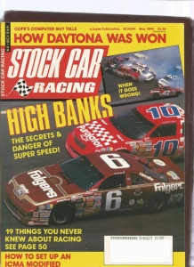 STOCK CAR RACING 1990 MAY - Walbridge, Phillips, Earnhardt, Kathy Root, OTRA